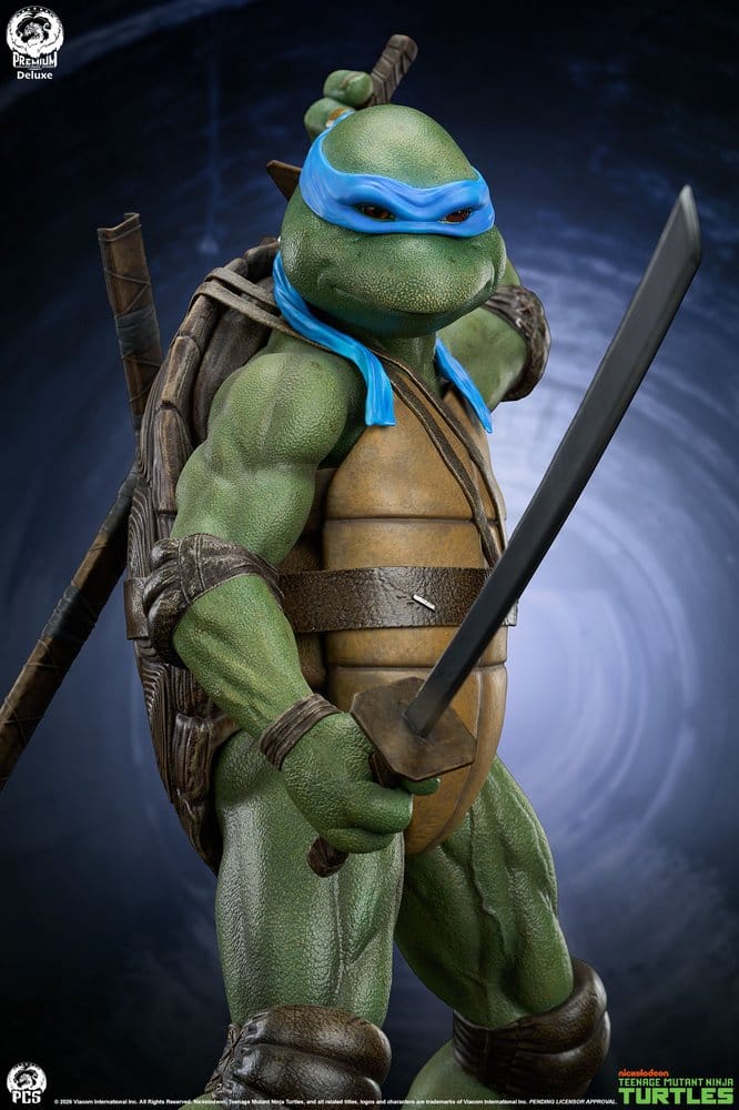 Tortugas Ninja Estatua 1/2 Leonardo Deluxe Edition 86 cm
