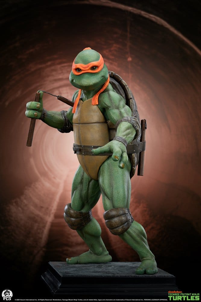 Tortugas Ninja Estatua 1/2 Michelangelo 84 cm