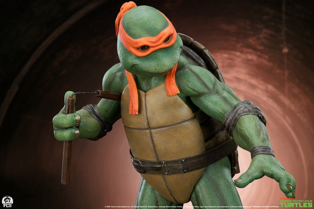 Tortugas Ninja Estatua 1/2 Michelangelo 84 cm