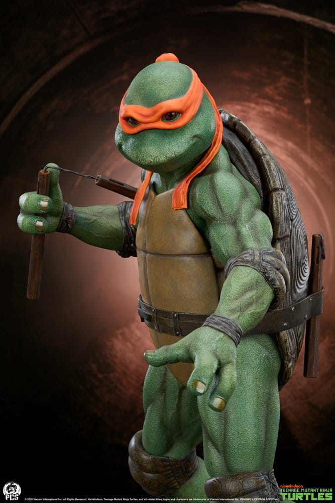 Tortugas Ninja Estatua 1/2 Michelangelo 84 cm