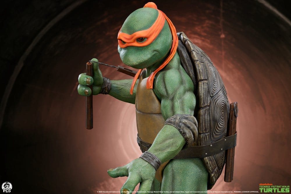 Tortugas Ninja Estatua 1/2 Michelangelo 84 cm
