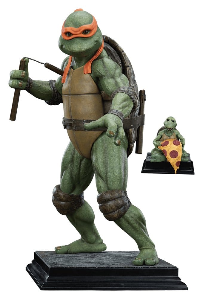 Tortugas Ninja Estatua 1/2 Michelangelo Deluxe Edition 84 cm Frikytopia