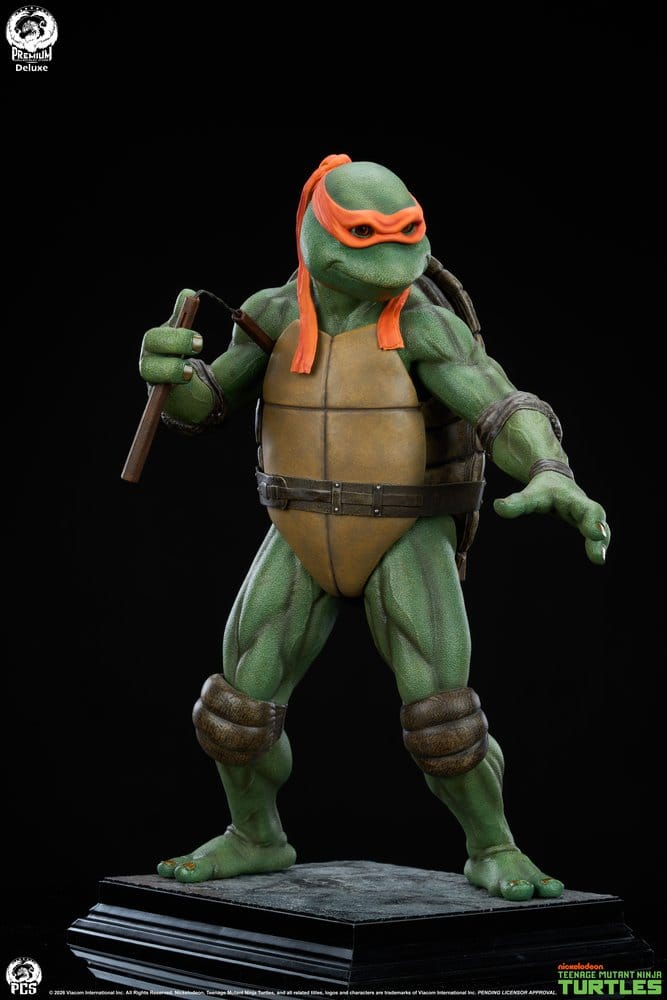 Tortugas Ninja Estatua 1/2 Michelangelo Deluxe Edition 84 cm