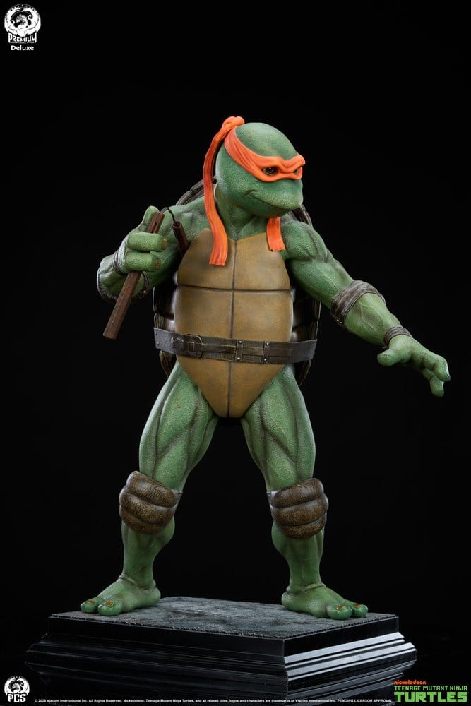 Tortugas Ninja Estatua 1/2 Michelangelo Deluxe Edition 84 cm