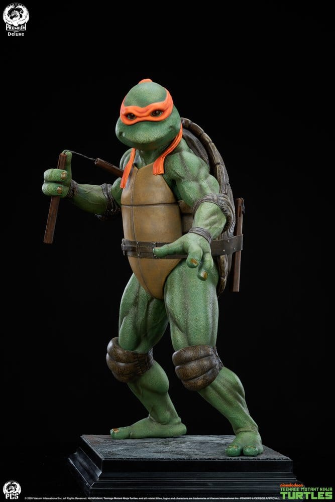 Tortugas Ninja Estatua 1/2 Michelangelo Deluxe Edition 84 cm