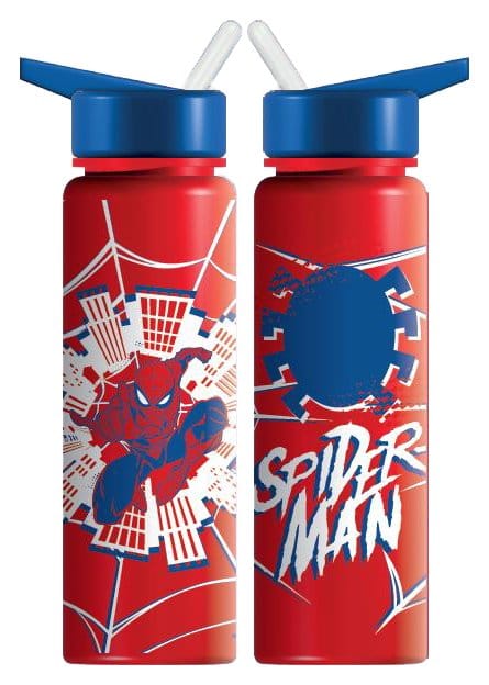 Spider-Man Botella Red, White and Blue Frikytopia