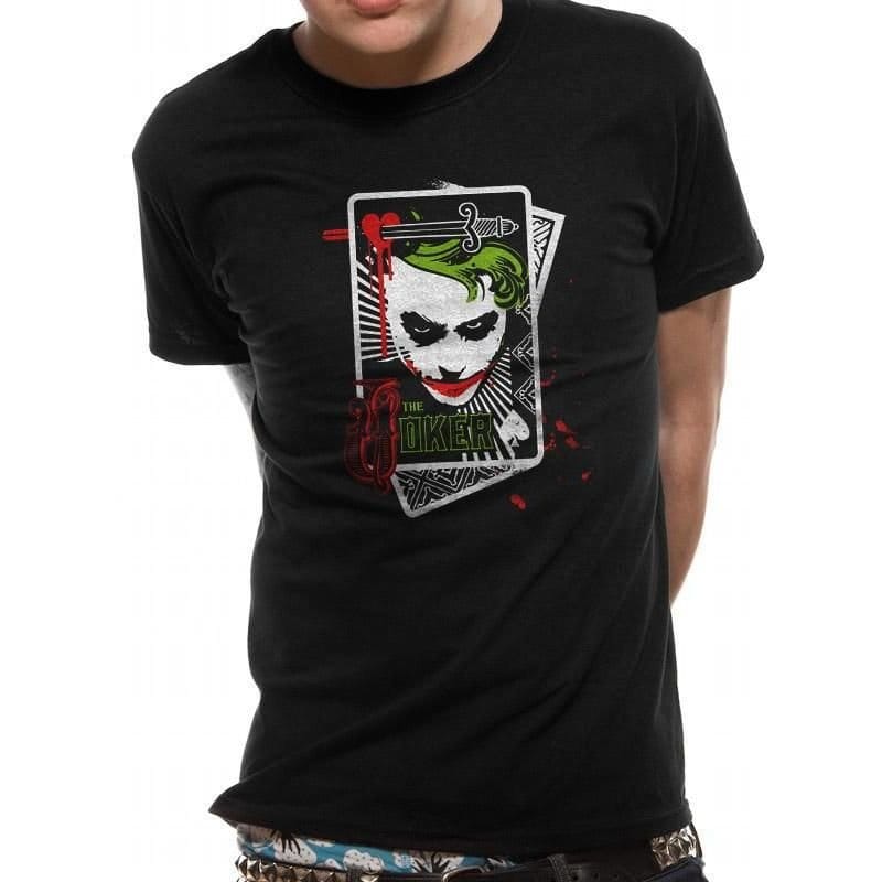 The Dark Knight Camiseta Playing Card Talla S Frikytopia