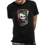 The Dark Knight Camiseta Playing Card Talla XL