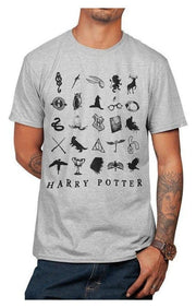 Harry Potter Camiseta Icons Talla XXL