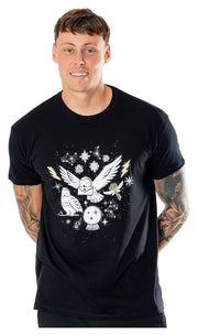 Harry Potter Camiseta Hedwig Magical Xmas Talla L