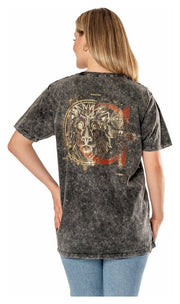 Harry Potter Camiseta Acid Wash Gryffindor Talla XXL