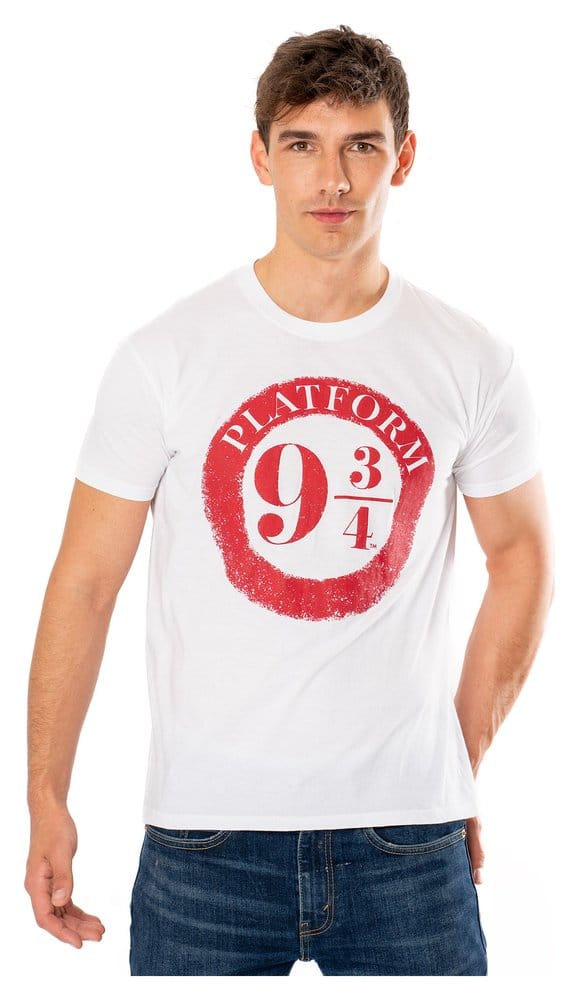 Harry Potter Camiseta Platform 9 3/4 Raised Print Talla S
