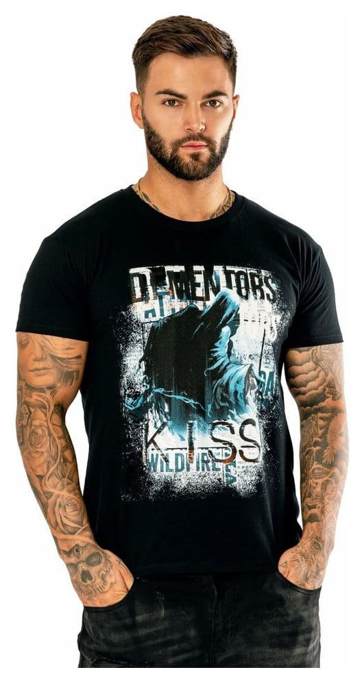 Harry Potter Camiseta Dementors Kiss Talla L Frikytopia