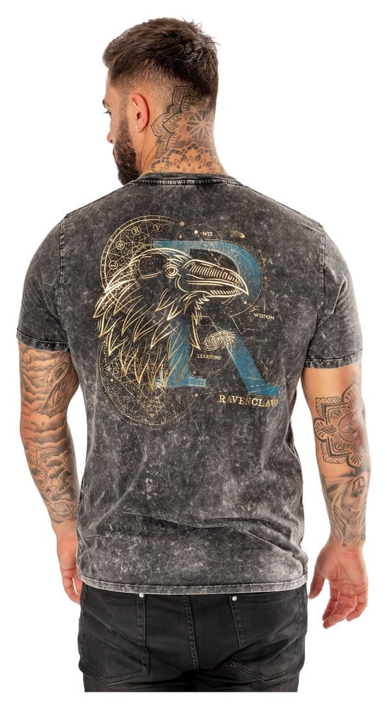 Harry Potter Camiseta Ravenclaw Acid Wash Talla L Frikytopia