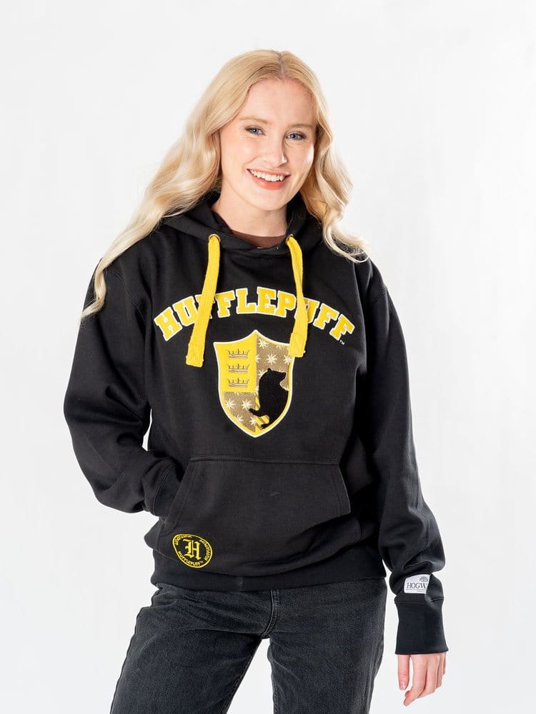 Harry Potter Sudadera capucha Hufflepuff Deluxe Talla XL
