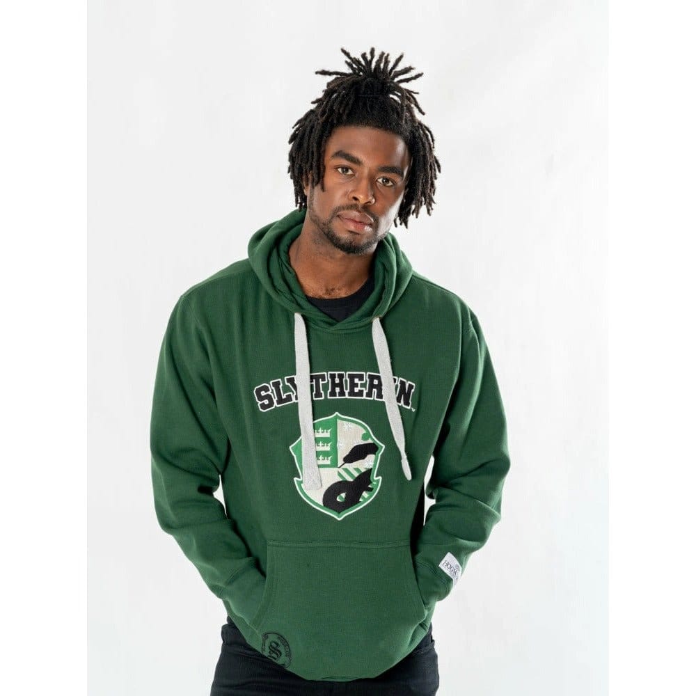 Harry Potter Sudadera capucha Slytherin Deluxe Talla XXL Frikytopia