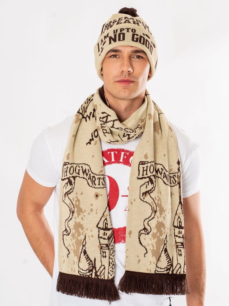 Harry Potter Bufanda Marauders Map Long Length Frikytopia