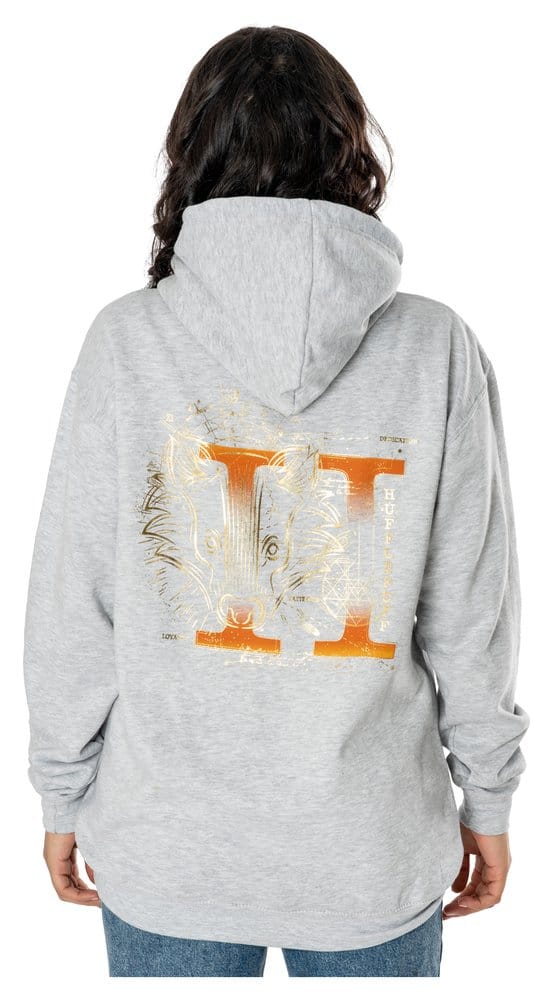 Harry Potter Sudadera capucha Hufflepuff Zodiac Talla XXL