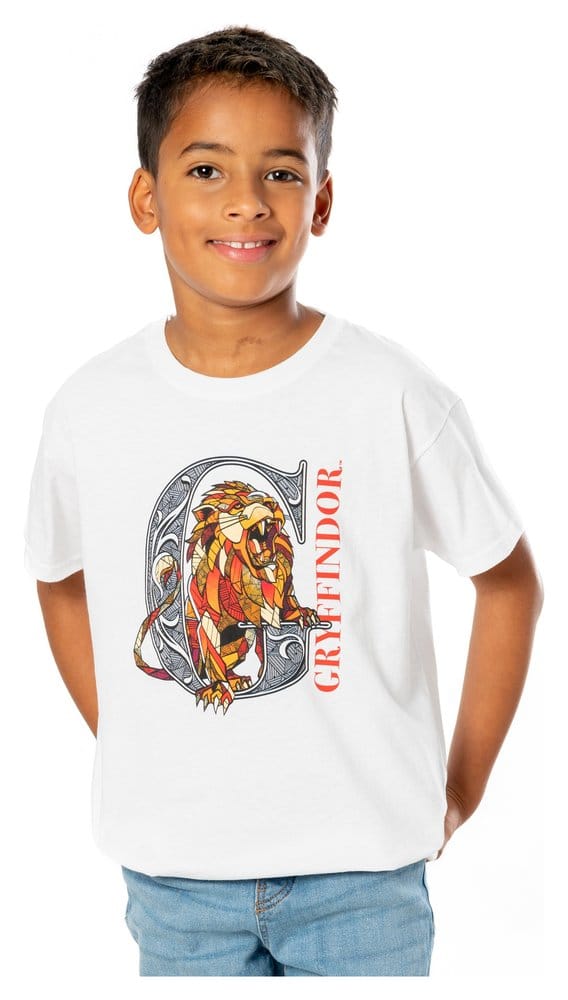 Harry Potter Camiseta niño Gryffindor Mosaic Talla 5-6 Frikytopia