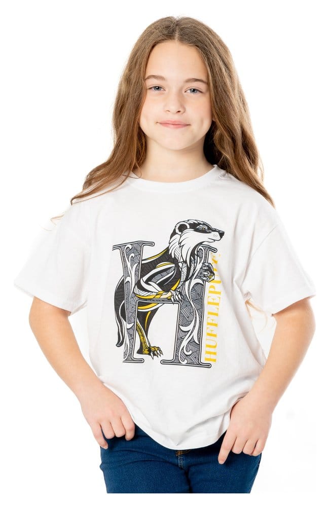 Harry Potter Camiseta niño Hufflepuff Mosaic Talla 12-13