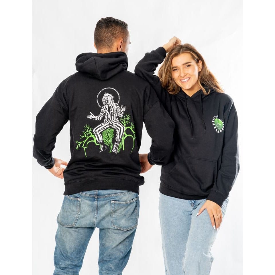 Beetlejuice Sudadera capucha Front Back World Tour Talla L