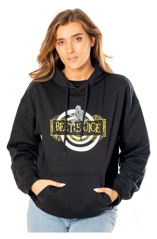 Beetlejuice Sudadera capucha Spiral Talla M