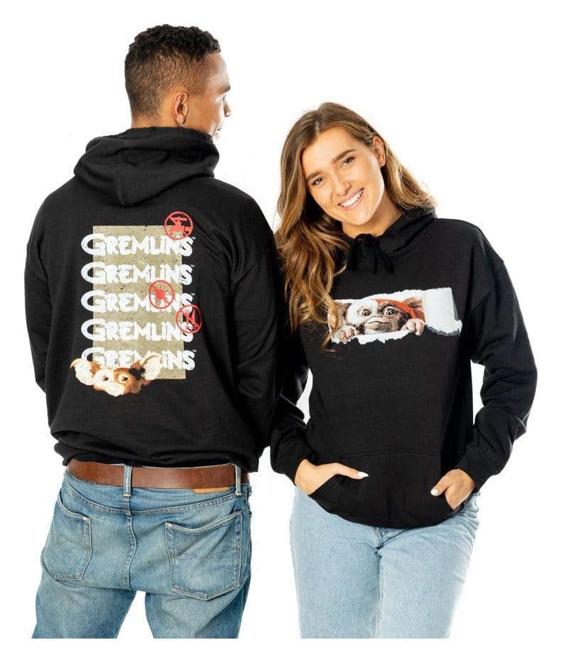 Gremlins Sudadera capucha Front Back Tear-Away Talla M