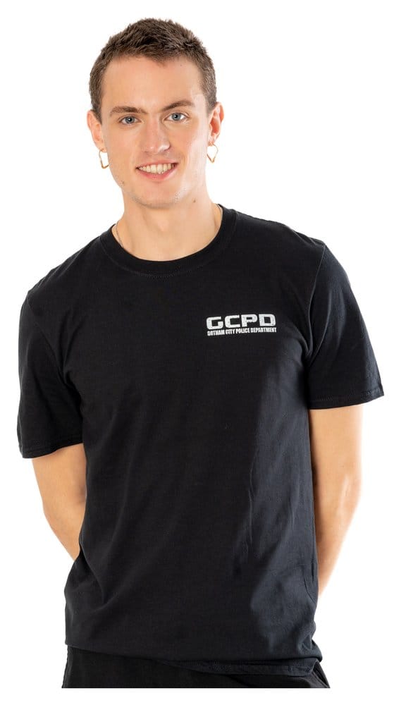Batman Camiseta Arkham City GCPD Front Back Talla S