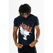 Batman Camiseta Rock Acid Wash Talla M