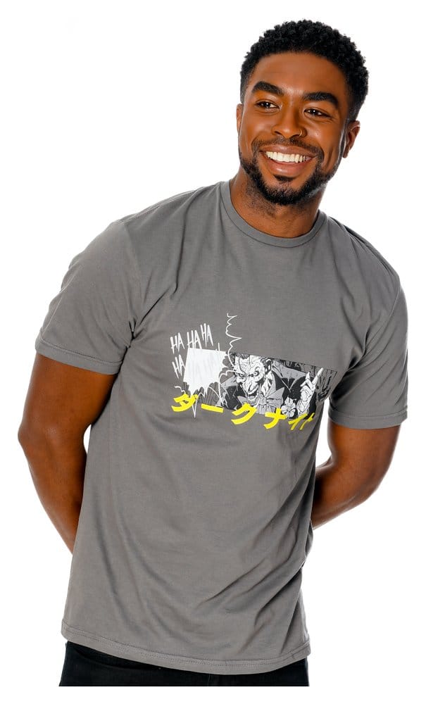 DC Comics Camiseta The Joker Manga Ha Ha Talla XL