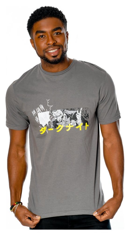 DC Comics Camiseta The Joker Manga Ha Ha Talla S