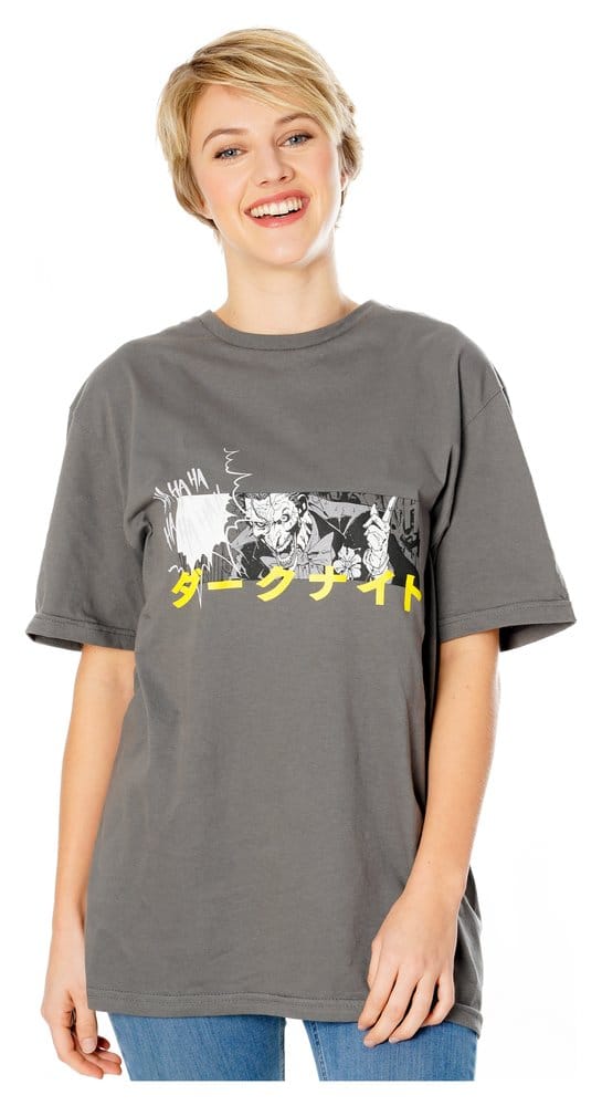 DC Comics Camiseta The Joker Manga Ha Ha Talla S