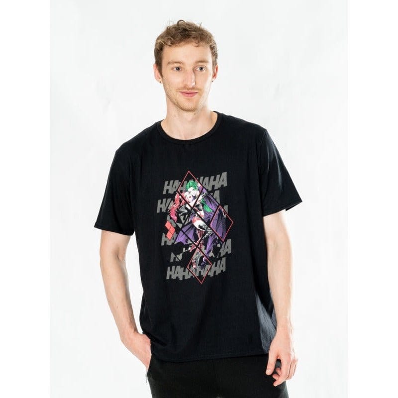 DC Comics Camiseta Harley Quinn Joker Diamond Talla L