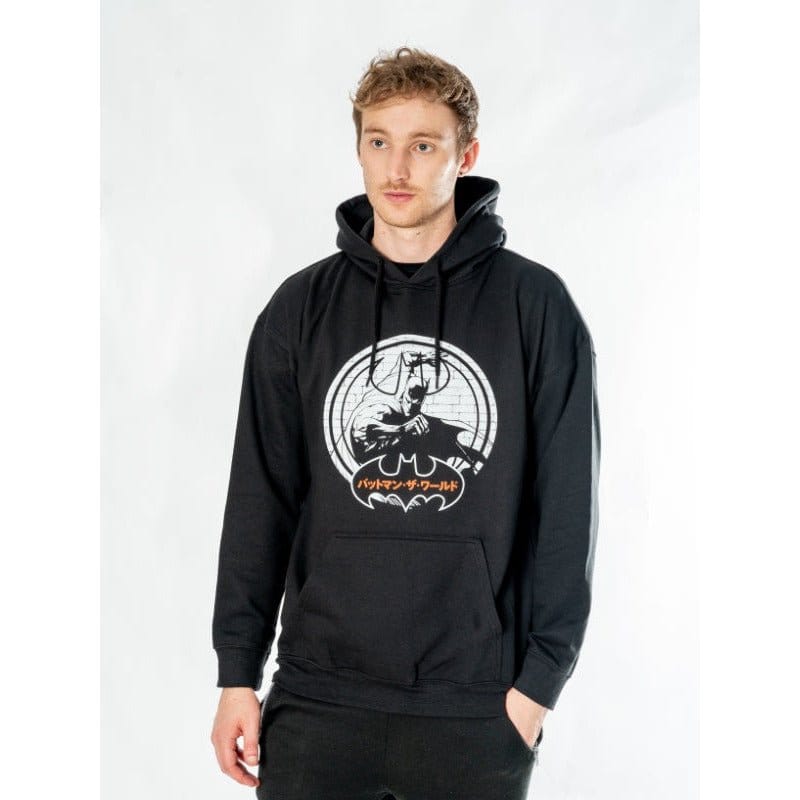 DC Comics Sudadera capucha Batman Anime Wall Talla M