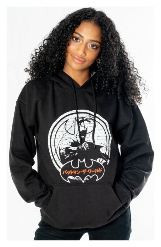 DC Comics Sudadera capucha Batman Anime Wall Talla L
