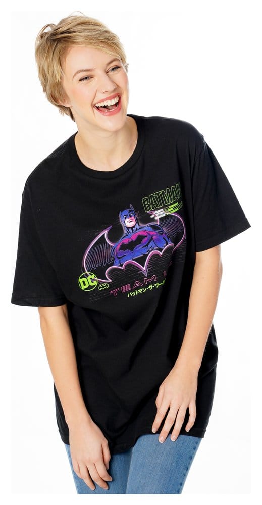 Batman Camiseta Anime Matrix Grid Talla M