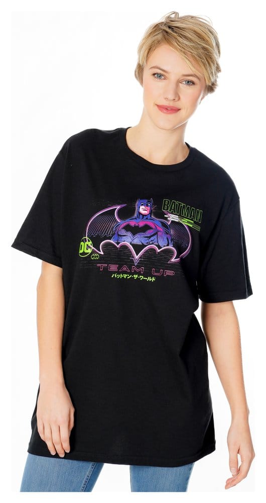 Batman Camiseta Anime Matrix Grid Talla XXL