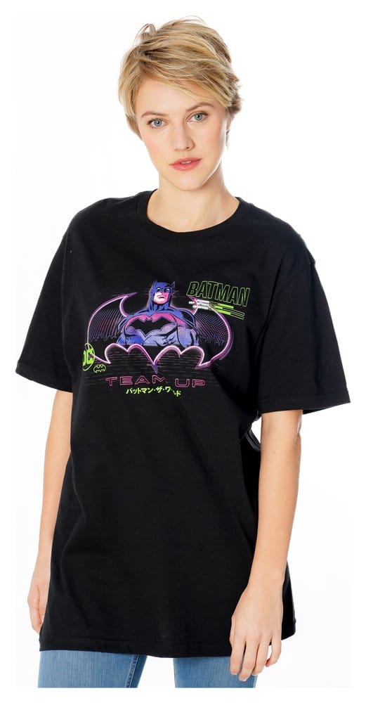 Batman Camiseta Anime Matrix Grid Talla L