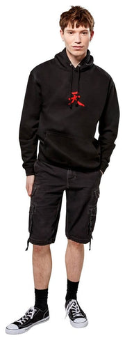 Street Fighter Sudadera capucha Akuma Reverse Talla M