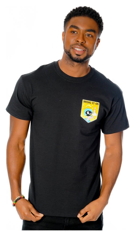 Looney Tunes Camiseta Anime Marvin Reverse Talla S