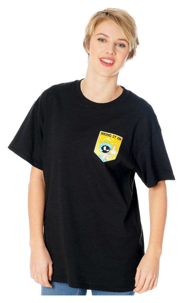 Looney Tunes Camiseta Anime Marvin Reverse Talla S