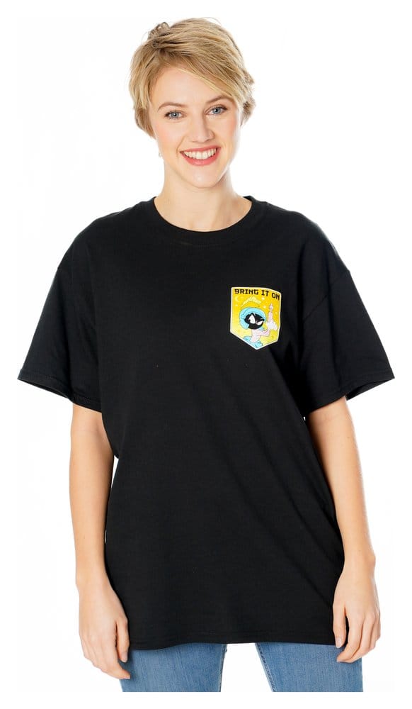 Looney Tunes Camiseta Anime Marvin Reverse Talla L