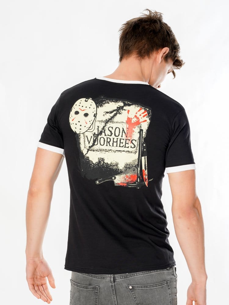 Viernes 13 Camiseta Life Ring Mask Reverse Talla S