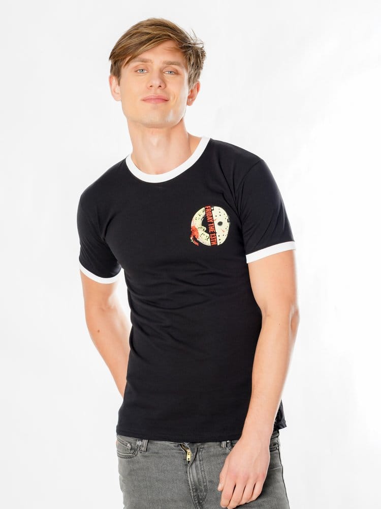 Viernes 13 Camiseta Life Ring Mask Reverse Talla S