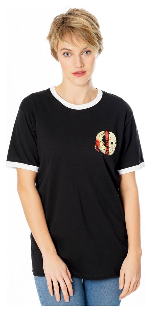 Viernes 13 Camiseta Life Ring Mask Reverse Talla S
