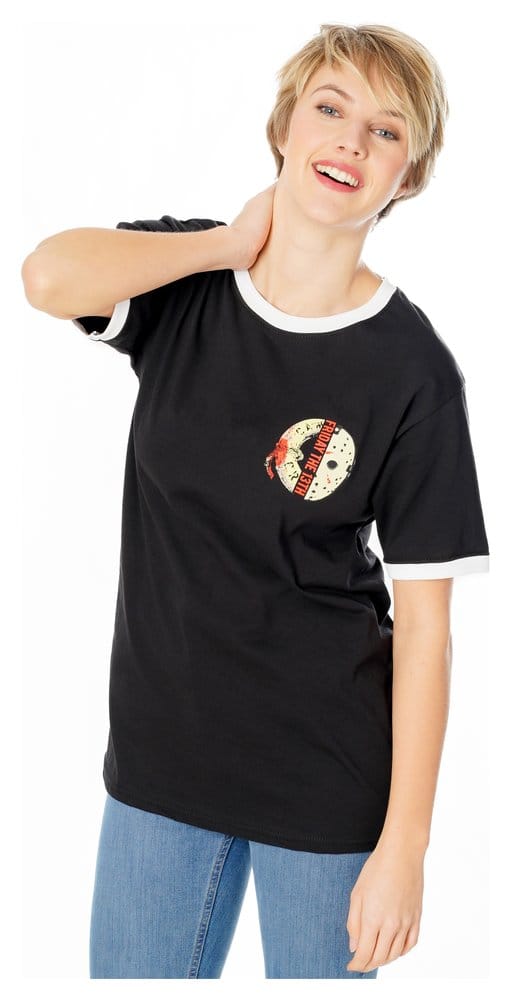 Viernes 13 Camiseta Life Ring Mask Reverse Talla S
