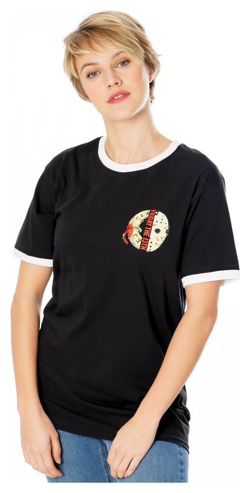 Viernes 13 Camiseta Life Ring Mask Reverse Talla S