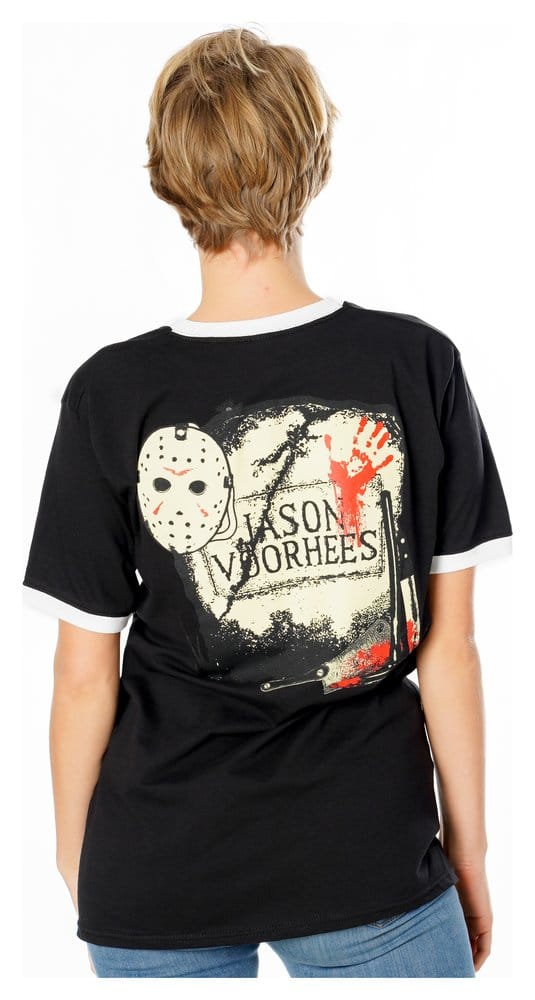 Viernes 13 Camiseta Life Ring Mask Reverse Talla S