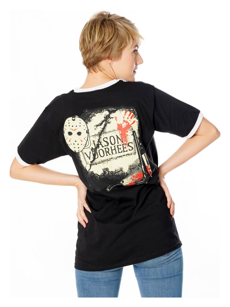 Viernes 13 Camiseta Life Ring Mask Reverse Talla S