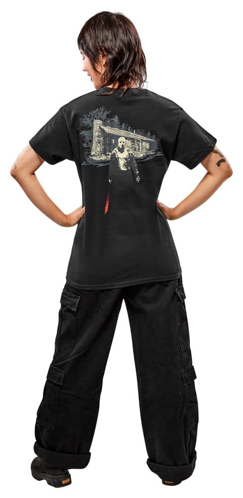 Viernes 13 Camiseta Camp Crystal Lake Reverse Talla S